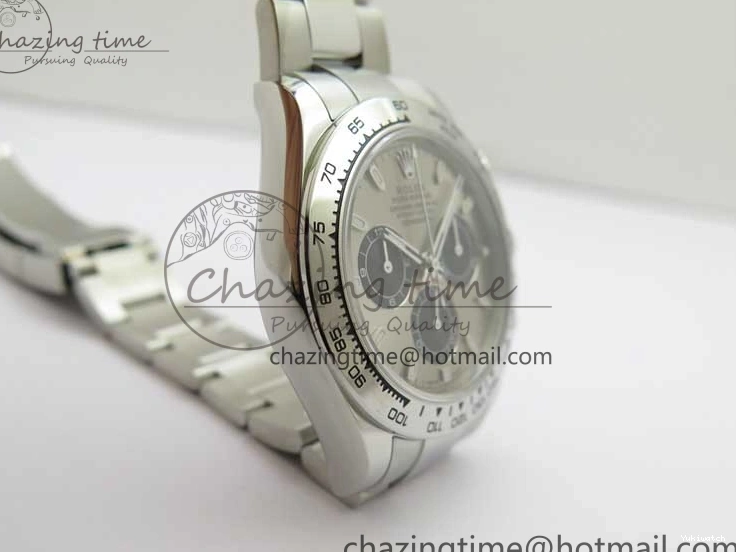 Dial A7750 KKF on Steel Gray Edition Bracelet SS Daytona 1:1 116509 Best 904L 0821
